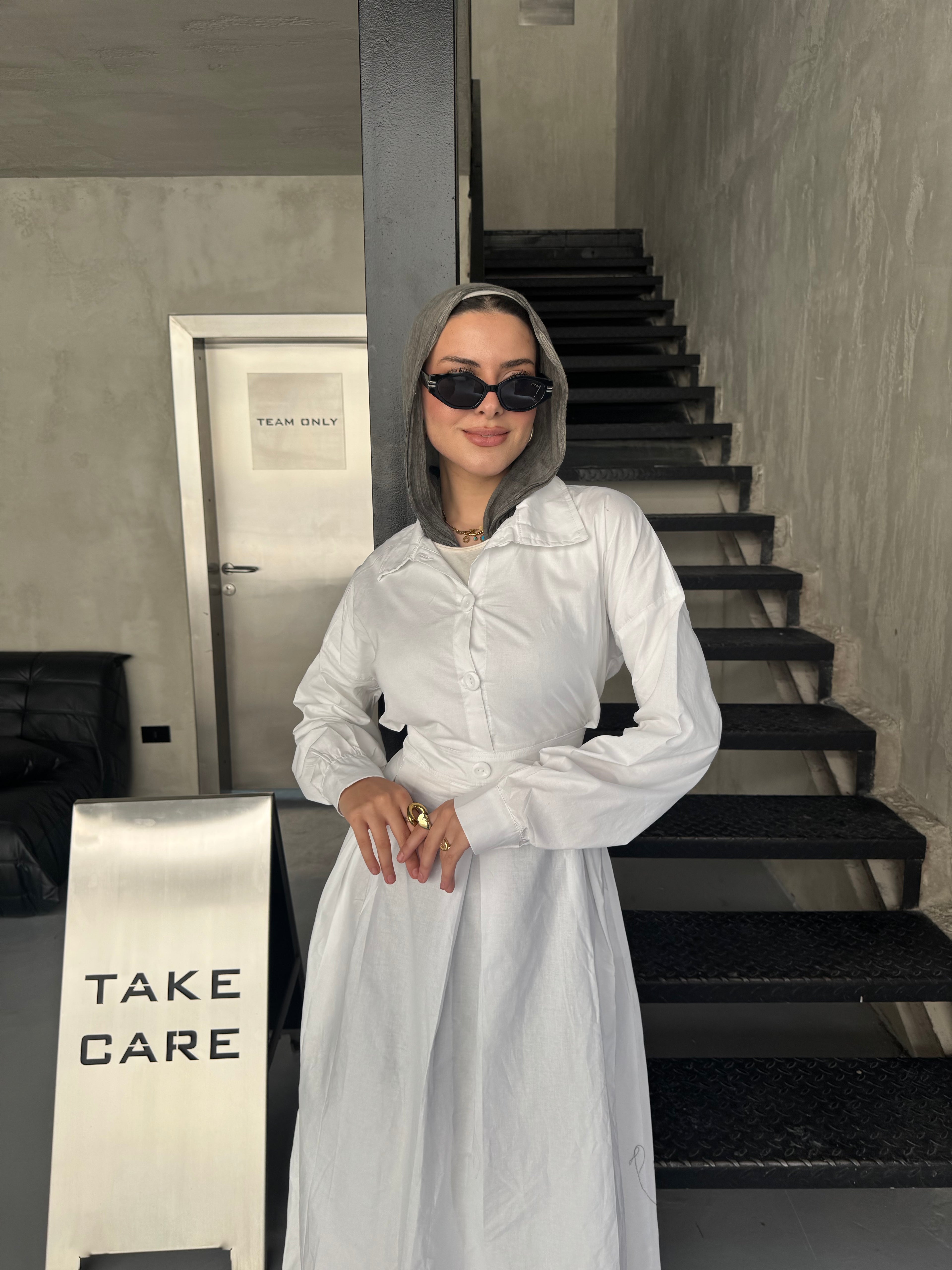 DAHAB POPILIN DRESS