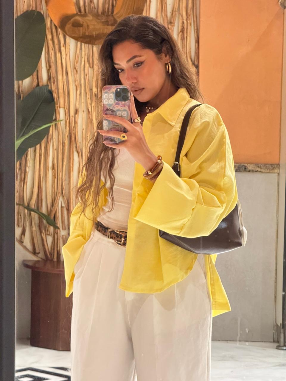 YELLOW DAHAB SHIRT