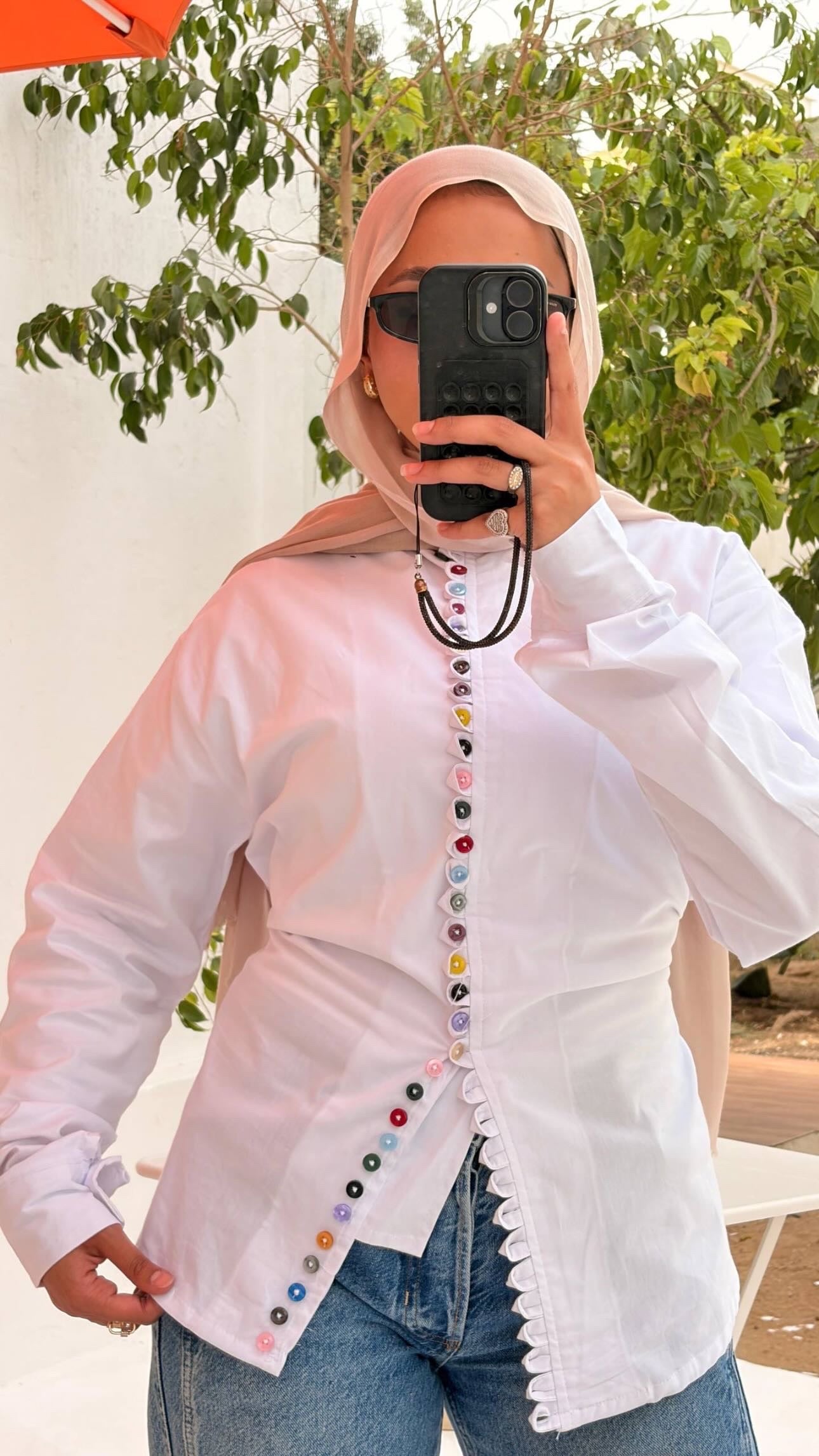 Back tied shirt