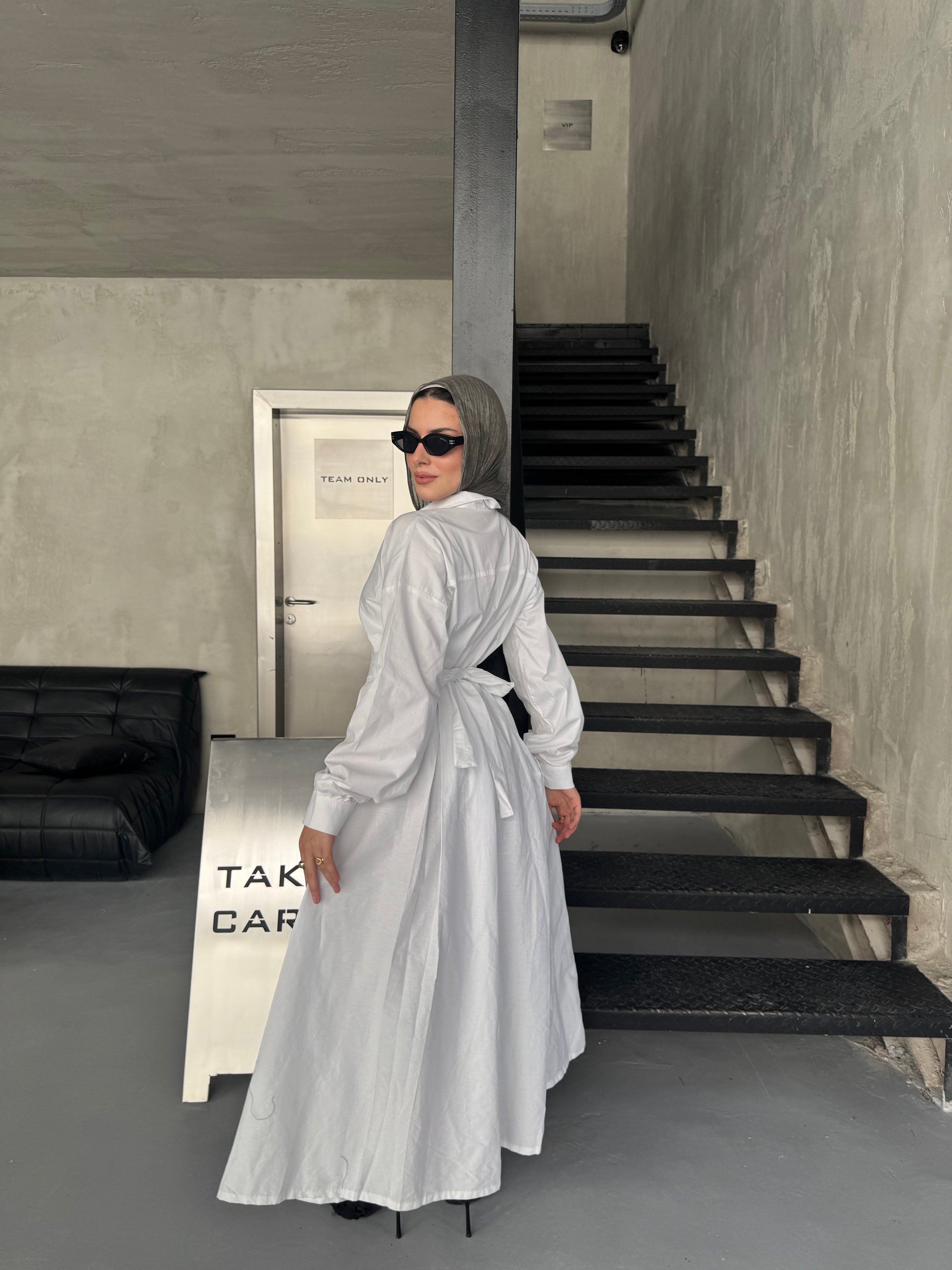 DAHAB POPILIN DRESS