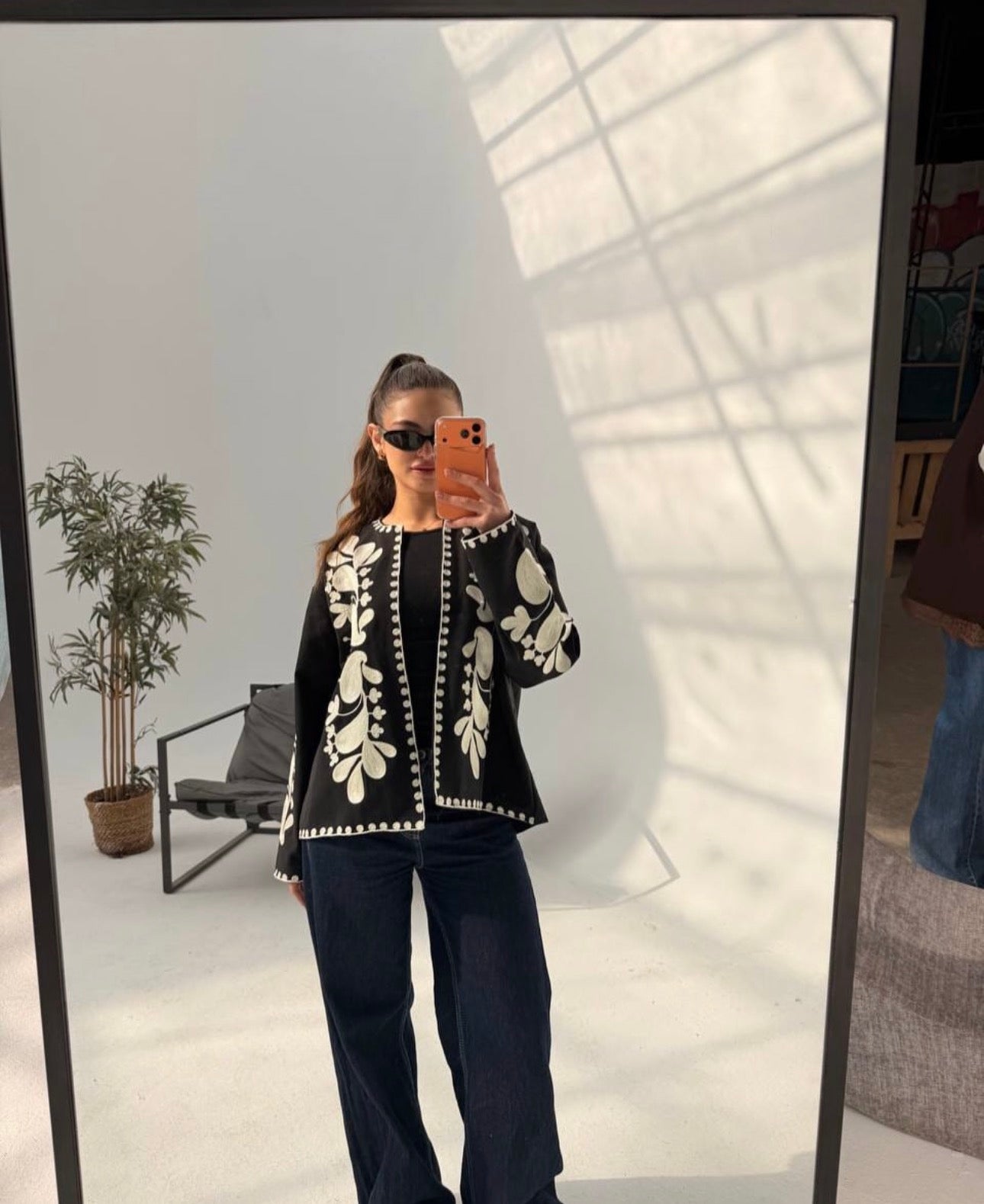 Embroidered Sweater